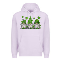 Lilac st patricks gnomes Premium Hoodie - Jasminsmagicworld