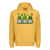 Mustard st patricks gnomes Premium Hoodie - Jasminsmagicworld