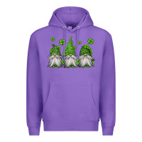 Purple st patricks gnomes Premium Hoodie - Jasminsmagicworld