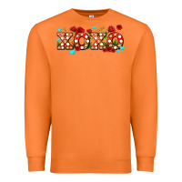 Carrot xoxo roses and keys Premium Sweatshirt - AdoDesignShop