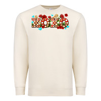Sandshell xoxo roses and keys Premium Sweatshirt - AdoDesignShop