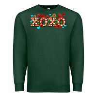 Sports Green xoxo roses and keys Premium Sweatshirt - AdoDesignShop