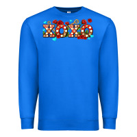 True Royal xoxo roses and keys Premium Sweatshirt - AdoDesignShop