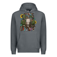 Rock summer down cowboy Premium Hoodie - CowhideDigitalArt