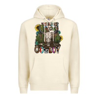 Sandshell summer down cowboy Premium Hoodie - CowhideDigitalArt