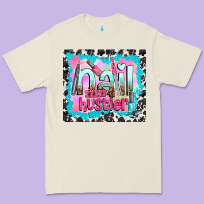 Nail Hustler Premium Tee Designed By Tumblerdesignbyshophia