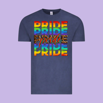 Pride Pride Pride Vintage Tee Designed By Oliviacreatesart