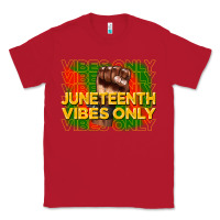 Red juneteenth vibes only Classic Tee - CowGirlArtShop