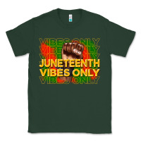 Sports Green juneteenth vibes only Classic Tee - CowGirlArtShop