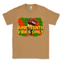 Toasted Coconut juneteenth vibes only Classic Tee - CowGirlArtShop