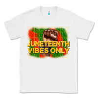 White juneteenth vibes only Classic Tee - CowGirlArtShop