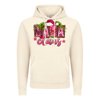 Vintage Artic Pink Christmas Mama Claus Vintage Hoodie - FaDigitalArtStudio