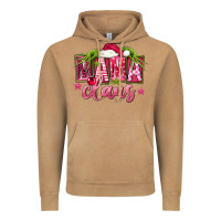 Vintage Camel Pink Christmas Mama Claus Vintage Hoodie - FaDigitalArtStudio