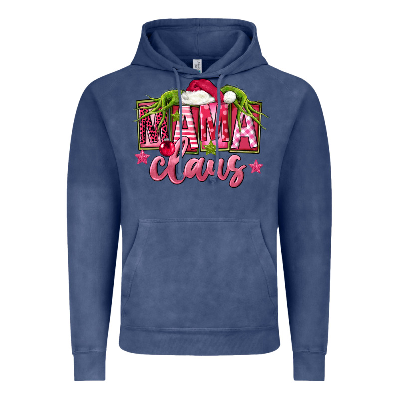 Pink Christmas Mama Claus Vintage Hoodie by FaDigitalArtStudio | Teevron