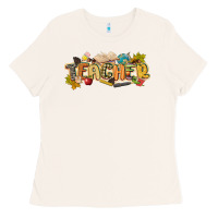Bone fall teacher Ladies Tee - CowGirlArtShop