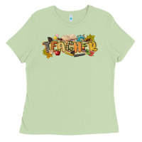 Matcha fall teacher Ladies Tee - CowGirlArtShop