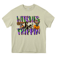 Mossy Witches be trippin Heavy Core Tee - NancyCooperArtShop