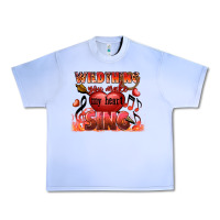 Grape Ice Valentine's Day wild thing you make my heart sing Urban Heavy Tee - FaDigitalArtStudio