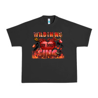 Pigment Black Valentine's Day wild thing you make my heart sing Urban Heavy Tee - FaDigitalArtStudio