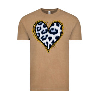 Dalmatians Heart Gold Glitter Vintage Tee | Teevron