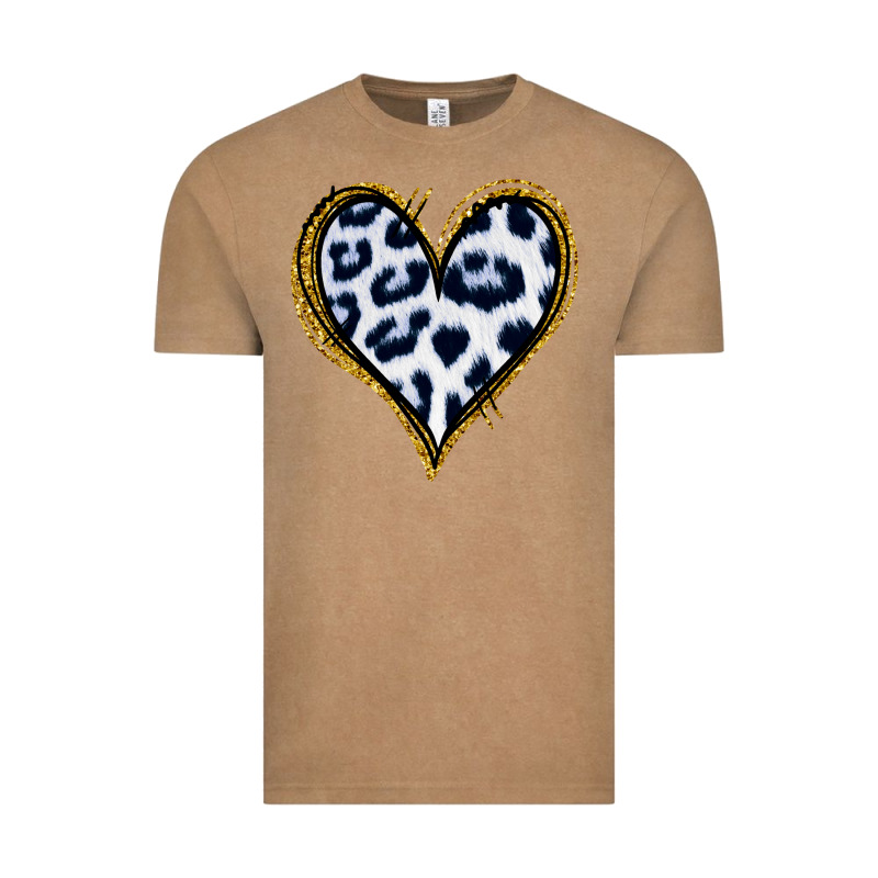 Dalmatians Heart Gold Glitter Vintage Tee by Jasminsmagicworld | Teevron