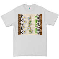 Dove Grey grow through it Premium Tee - TumblerDesignByShophia