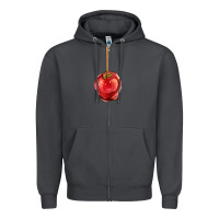 Smoke apple candy Zipper Hoodie - AdoDesignShop