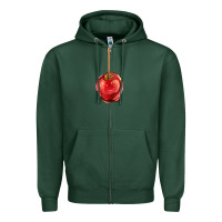 Sports Green apple candy Zipper Hoodie - AdoDesignShop