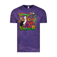 Cloud Purple louisiana Vintage Tee - OliviaCreatesArt