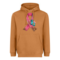 Meerkat cancer ribbon and boxing gloves Heavyweight Hoodie - AdoDesignShop