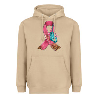 Mushroom cancer ribbon and boxing gloves Heavyweight Hoodie - AdoDesignShop