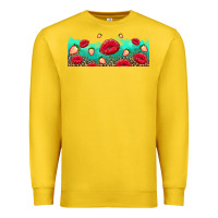 Lemon lips and strawberries Premium Sweatshirt - AdoDesignShop