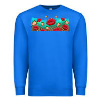 True Royal lips and strawberries Premium Sweatshirt - AdoDesignShop