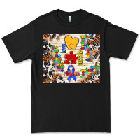 Black love puzzle ribbon Premium Tee - TumblerDesignByShophia