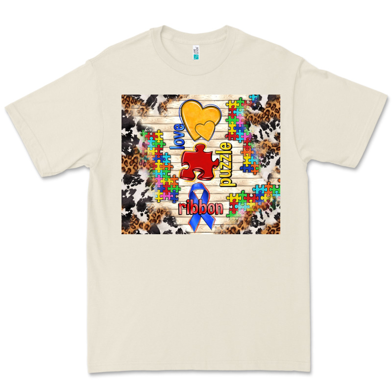 Love Puzzle Ribbon Premium Tee by TumblerDesignByShophia | Teevron