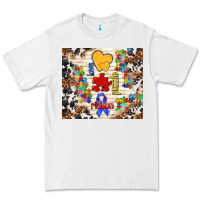 White love puzzle ribbon Premium Tee - TumblerDesignByShophia