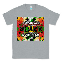 Heather Grey no sugar no cream black tumbler Classic Tee - CowGirlArtShop
