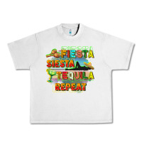Lunar Rock Fiesta siesta tequila repeat Urban Heavy Tee - FaDigitalArtStudio