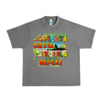 Tornado Fiesta siesta tequila repeat Urban Heavy Tee - FaDigitalArtStudio
