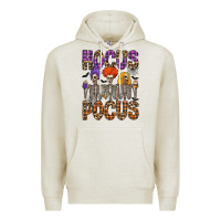 Oatmeal Heather hocus pocus Premium Hoodie - CowhideDigitalArt