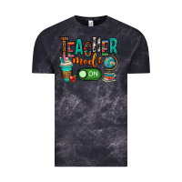Cloud Black teacher mode on Vintage Tee - OliviaCreatesArt