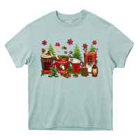 Arona Christmas coffee cups Heavy Core Tee - texasbilliewilder