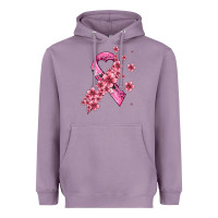 Lavender pink cancer ribbon Heavyweight Hoodie - AdoDesignShop