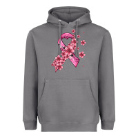 Storm pink cancer ribbon Heavyweight Hoodie - AdoDesignShop
