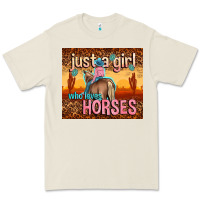 Bone just a girl who loves horses Premium Tee - TumblerDesignByShophia