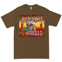 Cacao just a girl who loves horses Premium Tee - TumblerDesignByShophia