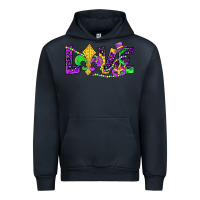 Navy mardi gras love Urban Hoodie - JahusDesignShop