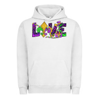Pigment Lunar Rock mardi gras love Urban Hoodie - JahusDesignShop