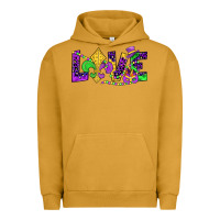 Pigment Peanut Butter mardi gras love Urban Hoodie - JahusDesignShop