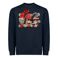 Navy ladybug  gnomies Heavyweight Sweatshirt - BarkalooDesign